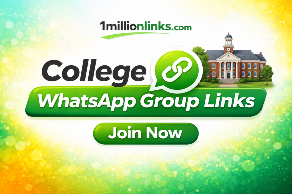 College WhatsApp Group Links