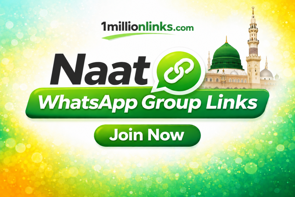 Naat WhatsApp Group Links