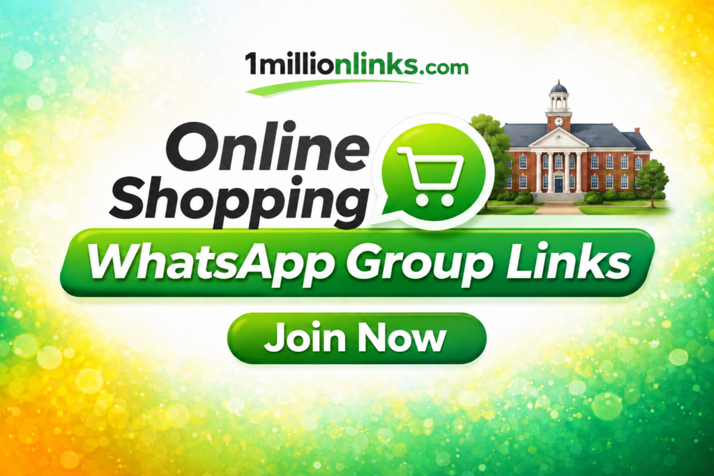 Online Shopping WhatsApp Group Links