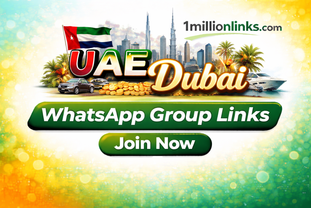 UAE Dubai WhatsApp Group Links