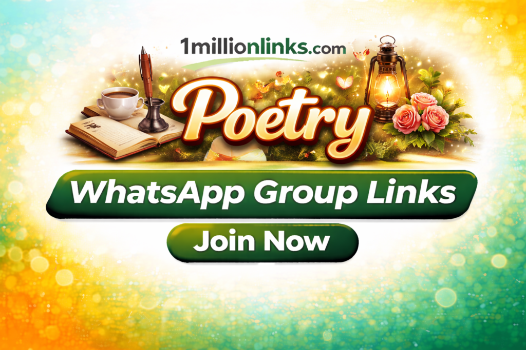 Poetry WhatsApp Group Links