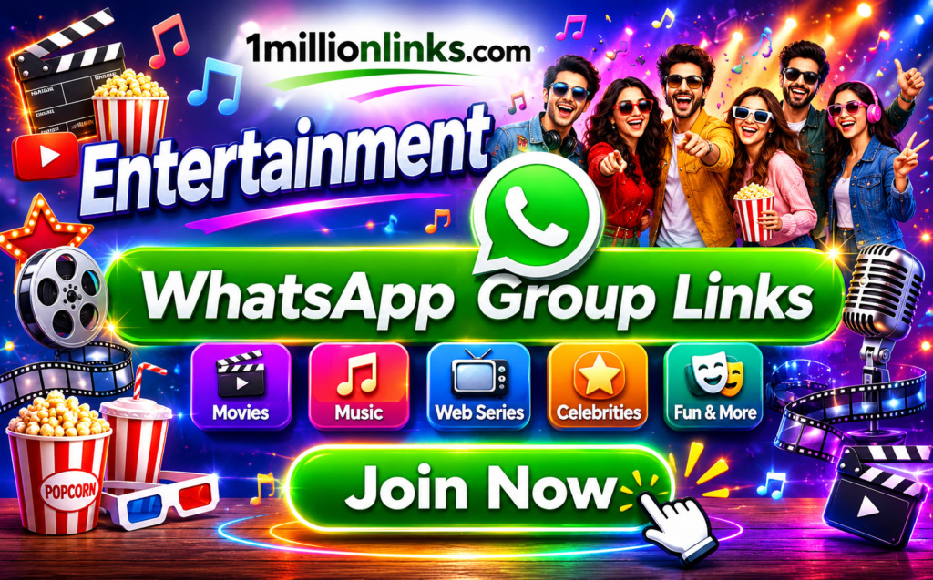 Entertainment WhatsApp Group Links