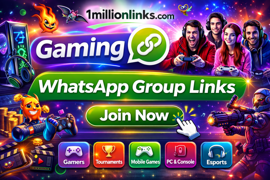 Gaming WhatsApp Group Links
