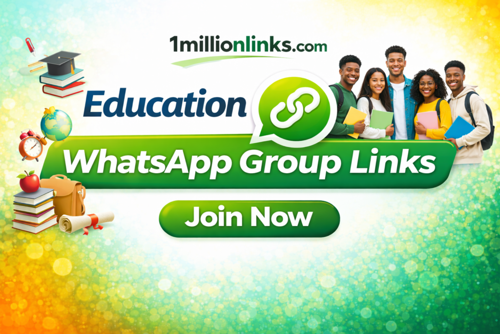 Education WhatsApp Group Links