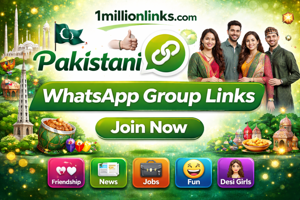 Pakistani WhatsApp Group Links