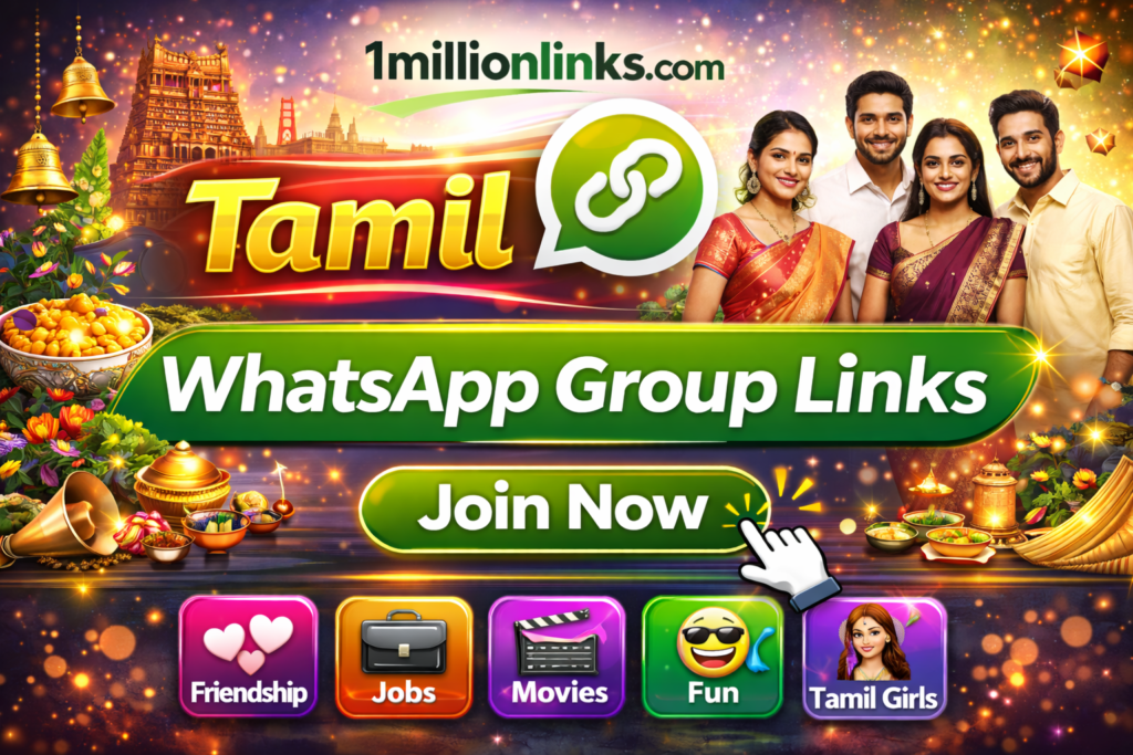 Tamil WhatsApp Group Links