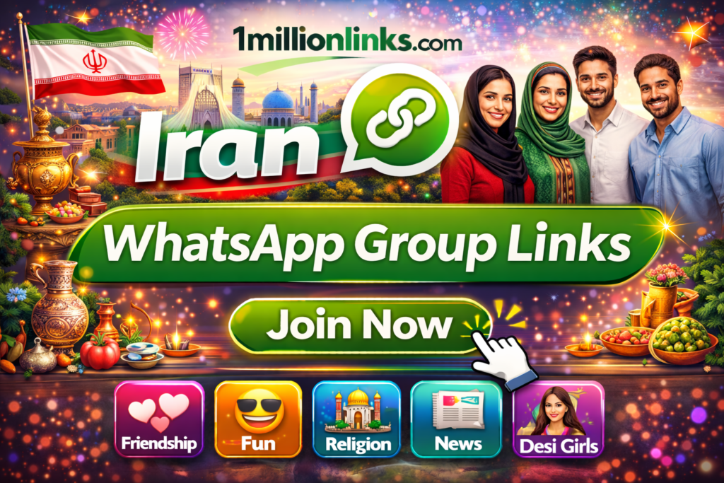 Active Iran WhatsApp Group Links
