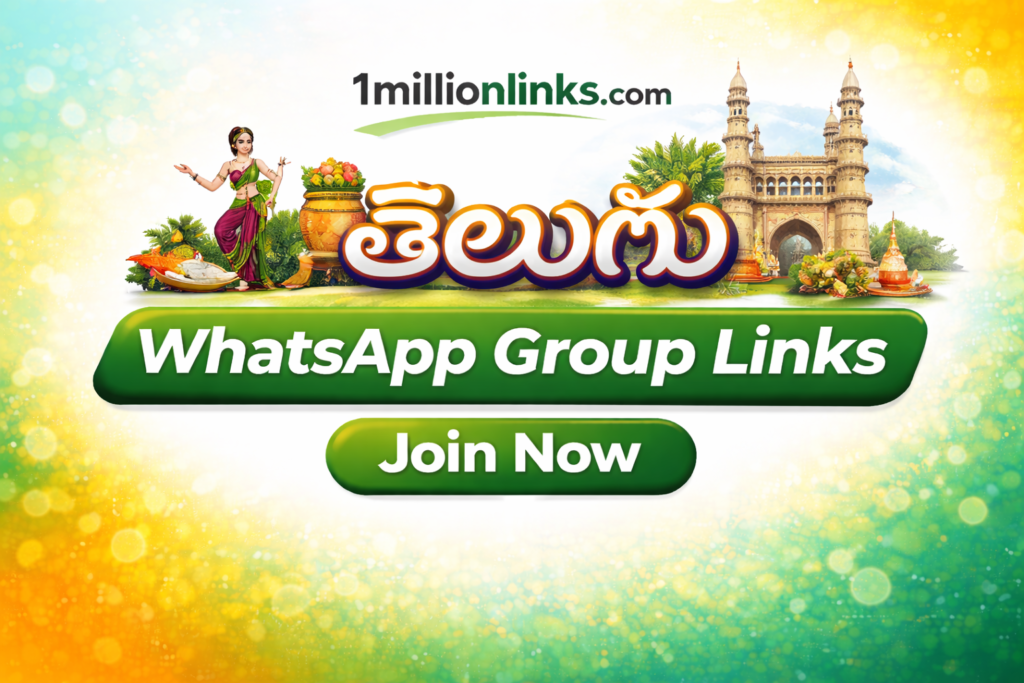 Telugu WhatsApp Group Links