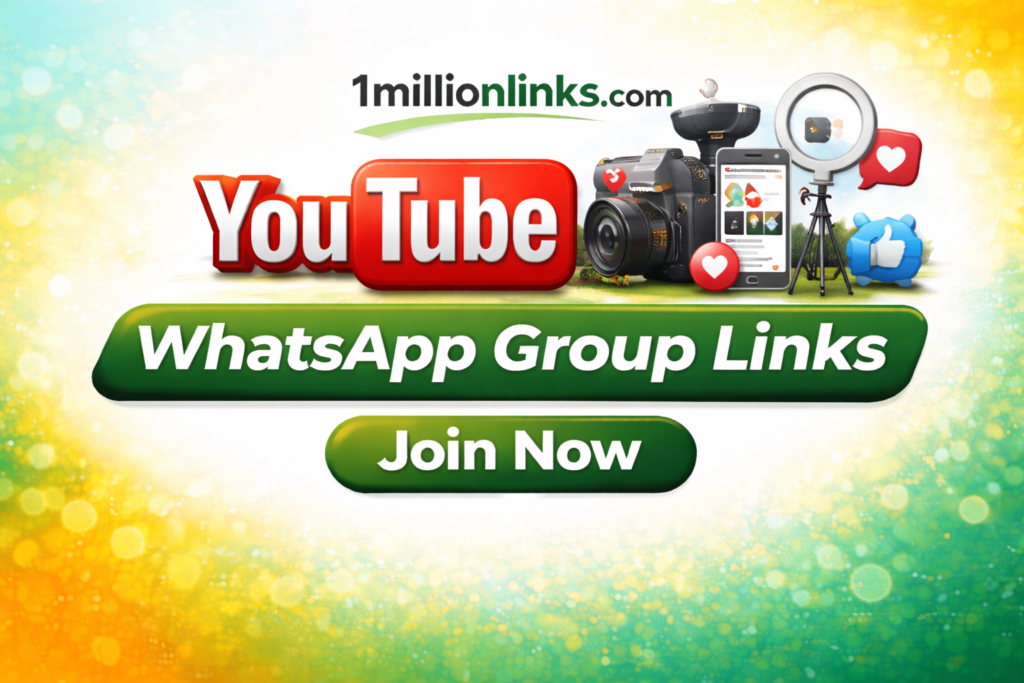 YouTube WhatsApp Group Links